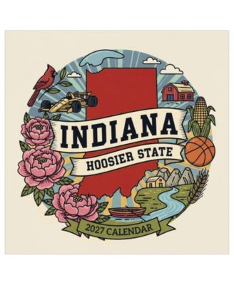TF Publishing Paper Goods настенный календарь 2027 Home Indiana