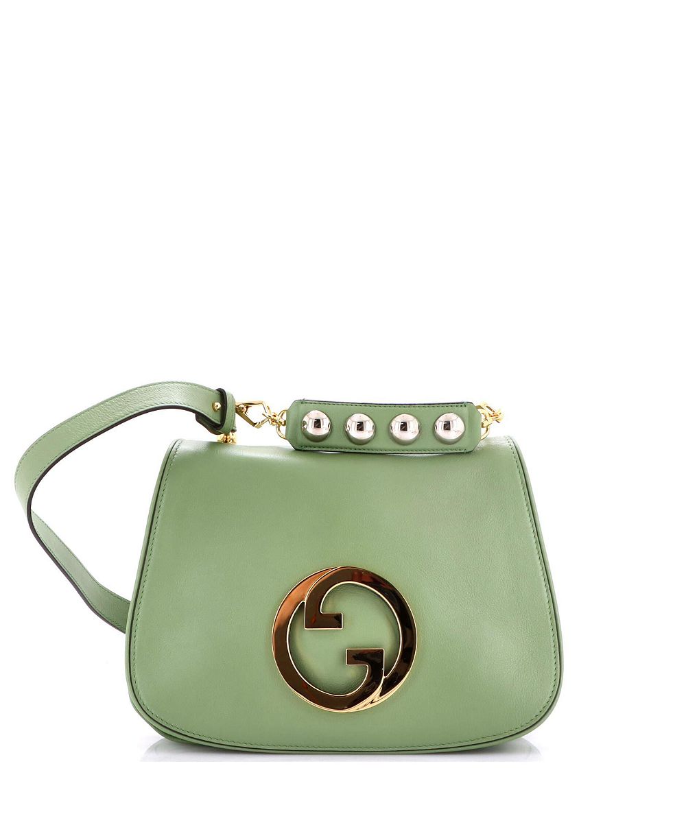 Сумка Gucci Medium Blondie NM Handle Leather Pre-Owned