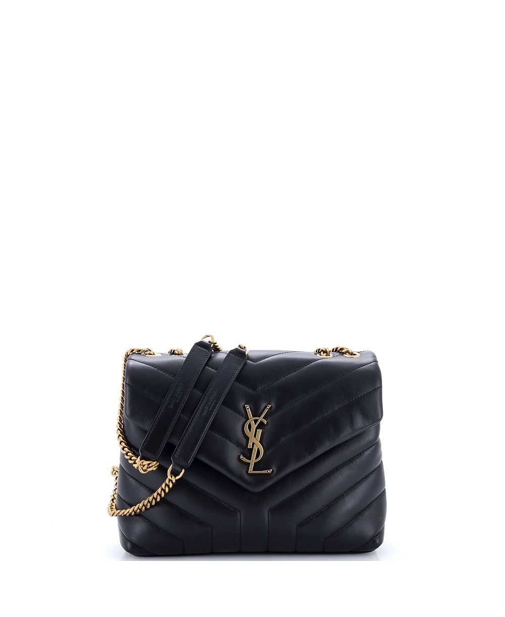 Сумка через плечо Saint Laurent Small Loulou Matelasse Chevron Leather Pre-Owned