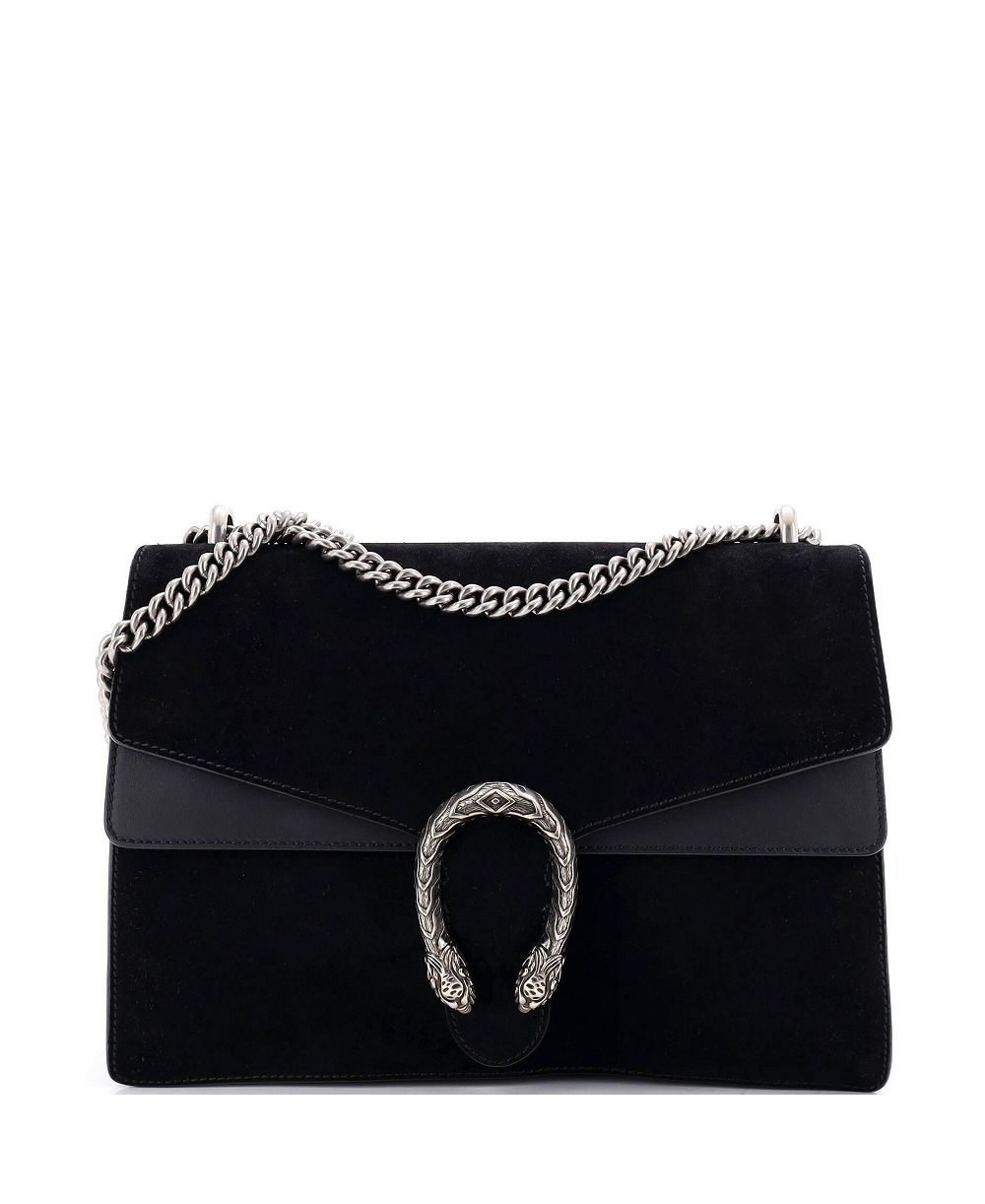 Pre-Owned Gucci Medium Dionysus Bag Suede