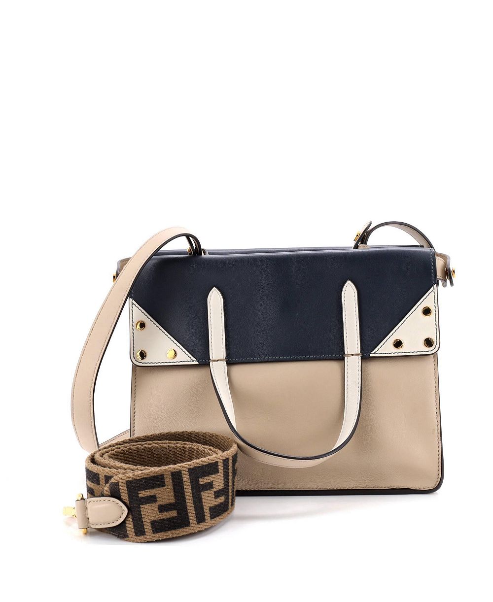 Pre-Owned Fendi маленькая сумка-тоут Flip из кожи
