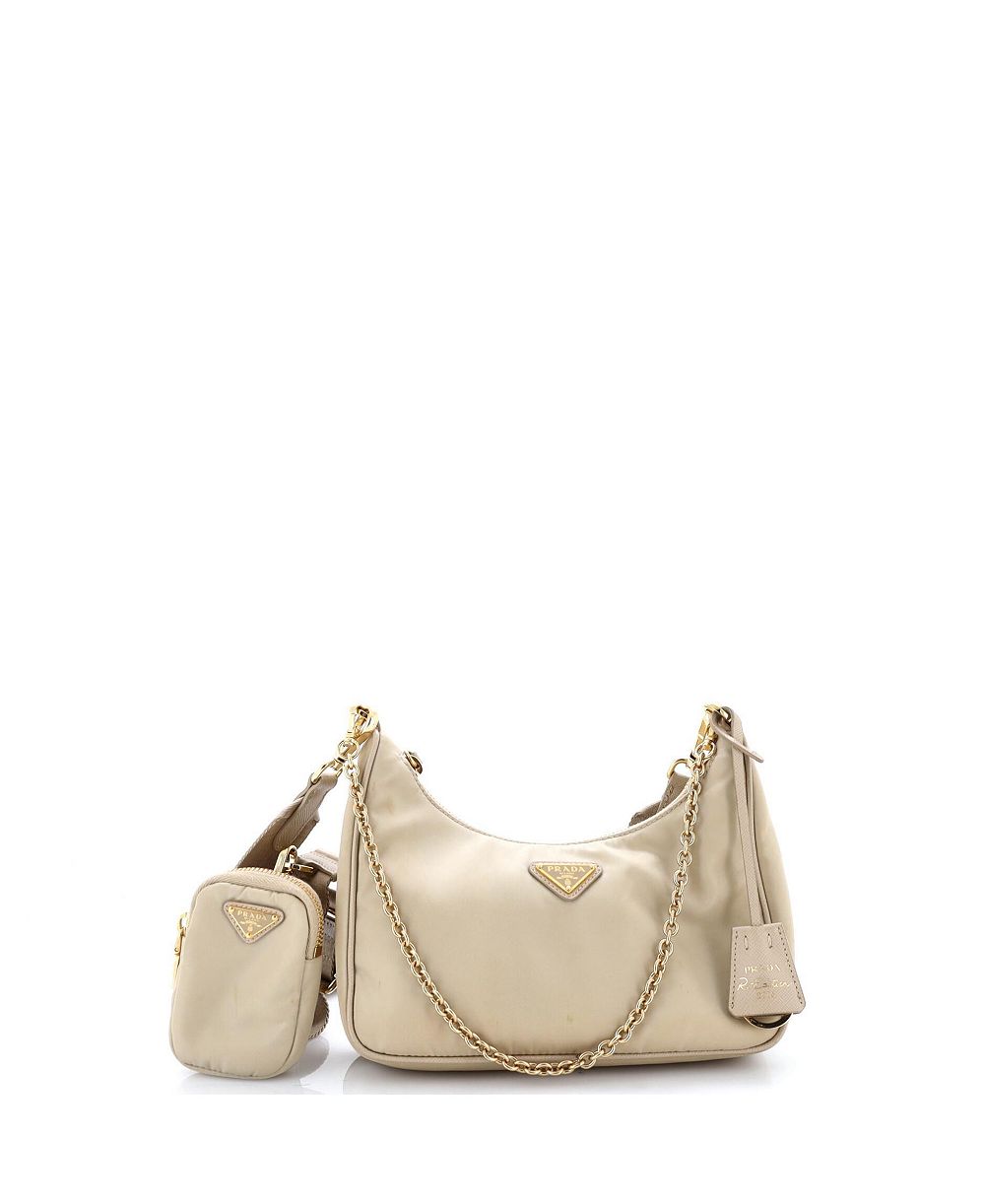Сумка через плечо Prada Small Re-Edition 2005 Tessuto, б/у