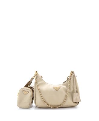 Сумка через плечо Prada Small Re-Edition 2005 Tessuto, б/у