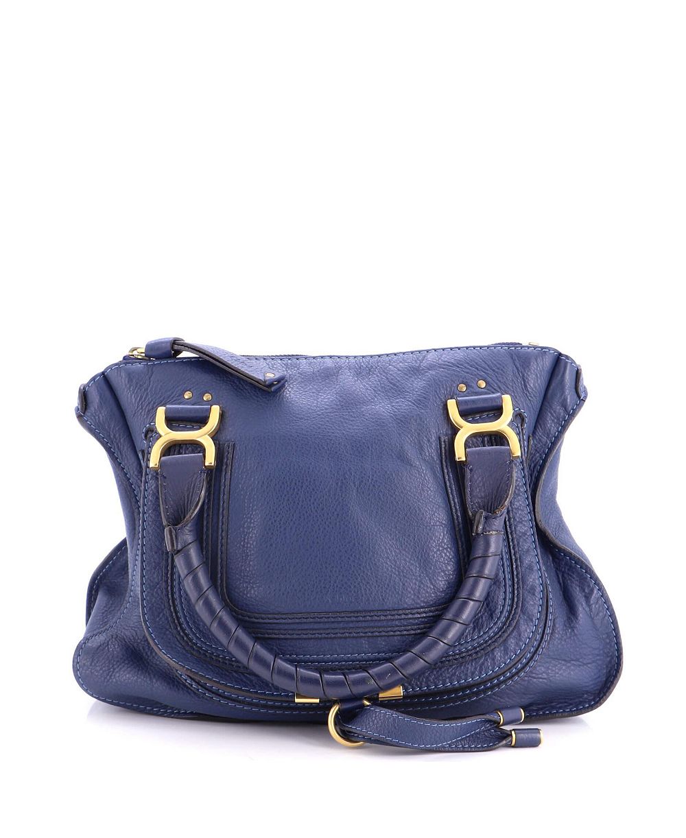 Pre-Owned Chloe Medium Marcie Satchel Leather