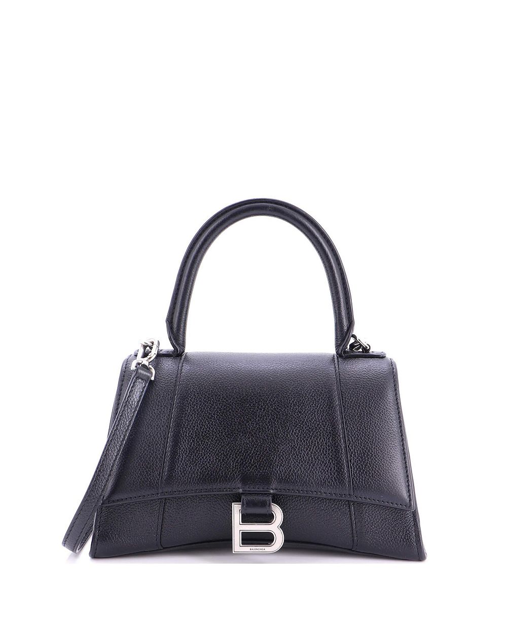 Сумка Balenciaga Small Hourglass Top Handle Leather Pre-Owned