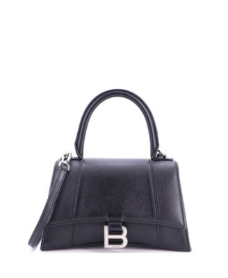 Сумка Balenciaga Small Hourglass Top Handle Leather Pre-Owned