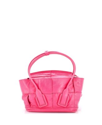 Б/у сумка Bottega Veneta Mini Arco Maxi Intrecciato из кожи