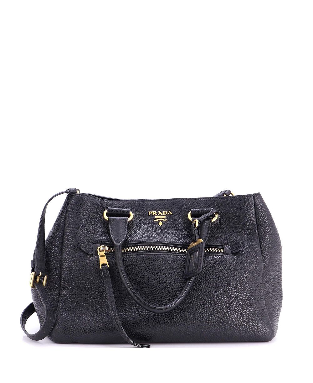 Prada б/у сумка-тоут Medium Front Pocket Convertible Vitello Phenix