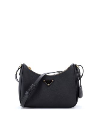 Сумка хобо Pre-Owned Prada Mini Re-Edition Saffiano Leather
