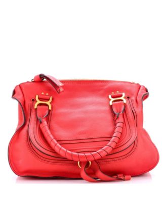 Pre-Owned Chloe Medium Marcie Shoulder Bag Leather