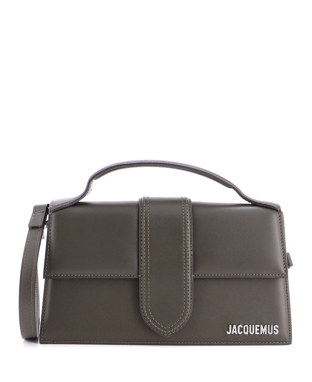 Pre-Owned Jacquemus Le Grand Bambino Flap Bag Leather