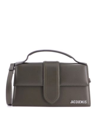 Сумка Jacquemus Le Grand Bambino Flap из кожи Pre-Owned
