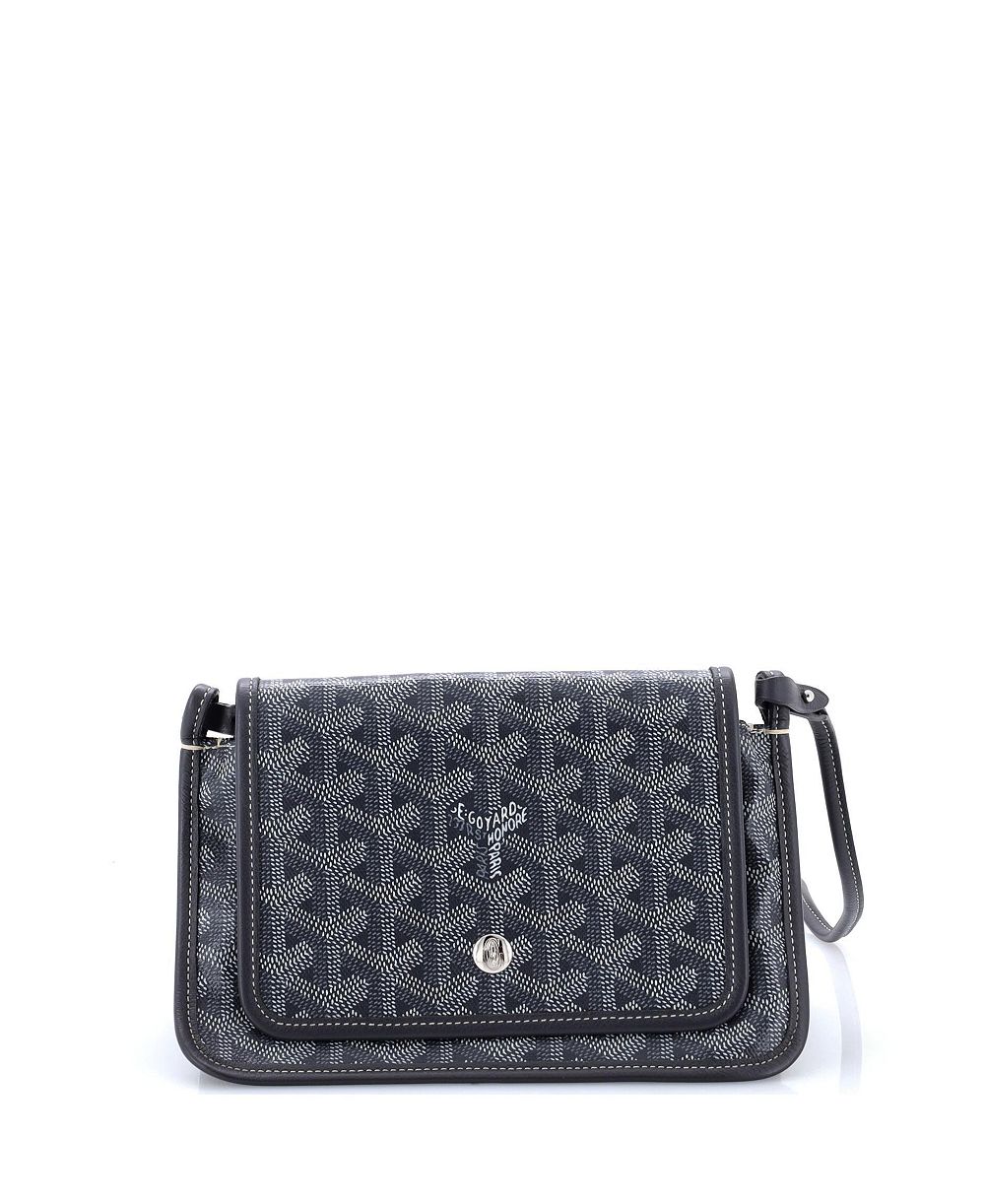 Pre-Owned Goyard Plumet Clutch Wallet Coated Canvas