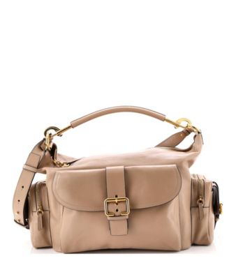 Pre-Owned Chloe Large Camera Shoulder Bag Leather
