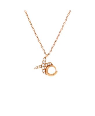 Pre-Owned Tiffany & Co Paloma Picasso XO кулон-ожерелье