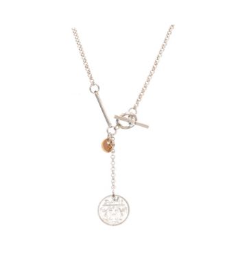 Колье Pre-Owned HERMÉS Ex-Libris Long Necklace
