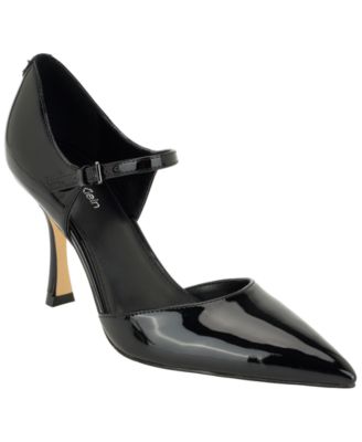 Calvin Klein Women's Brynia Two Piece Mary Jane Stiletto Pumps