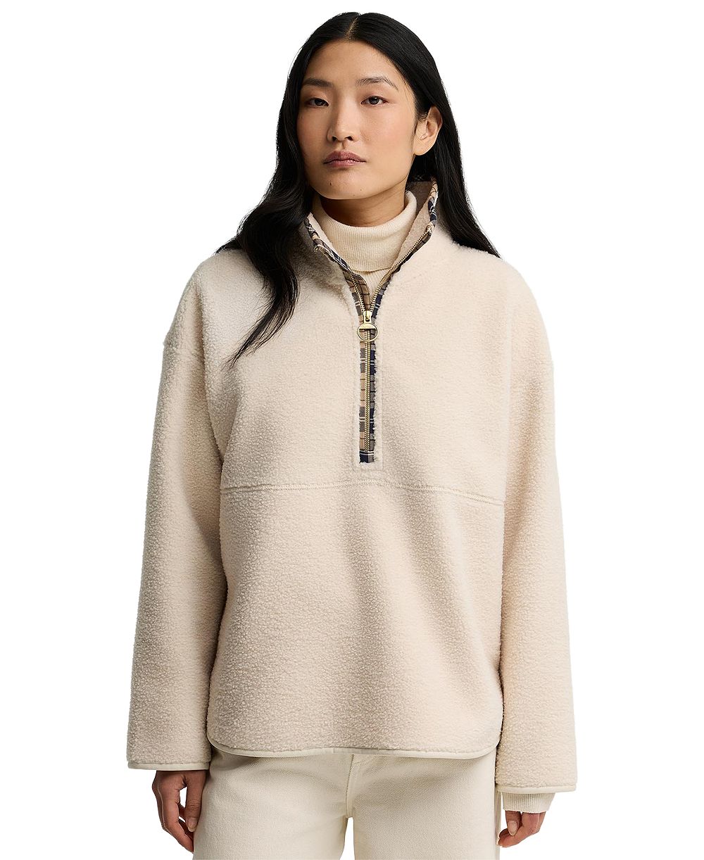 Barbour Women's Merys Half-Zip Fleece Sweatshirt