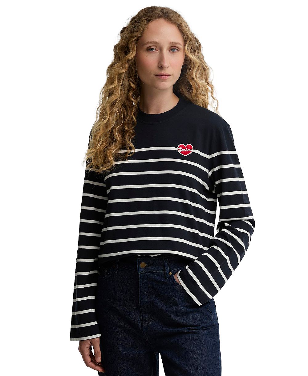 Женский лонгслив Barbour Harling Crewneck T-Shirt