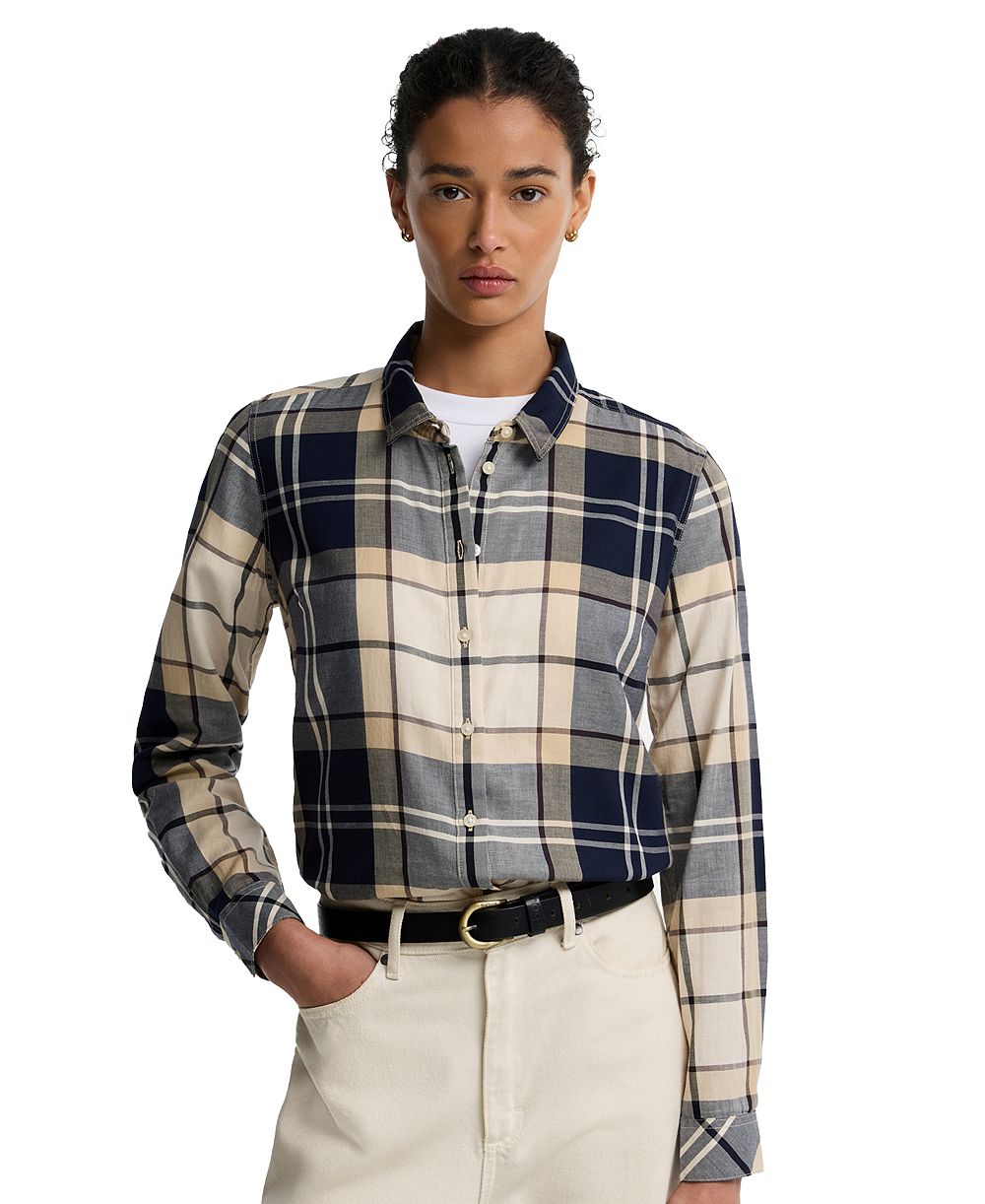 Женская рубашка Barbour Bredon Plaid Long-Sleeve