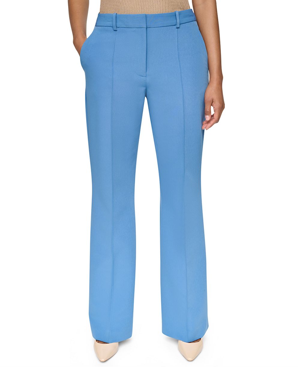 Женские брюки DKNY Tech Tailoring High-Waisted Wide-Leg