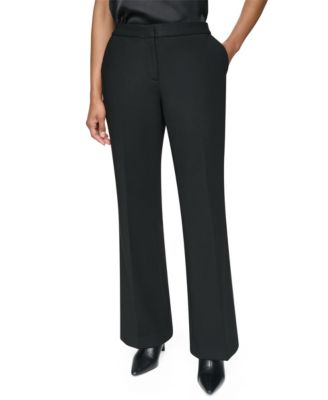 DKNY Женские брюки Flare с низкой посадкой