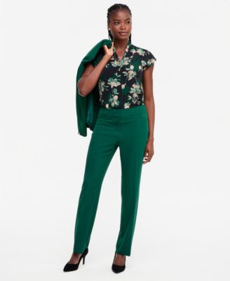 Kasper Women's Lily Crepe Slim Trouser