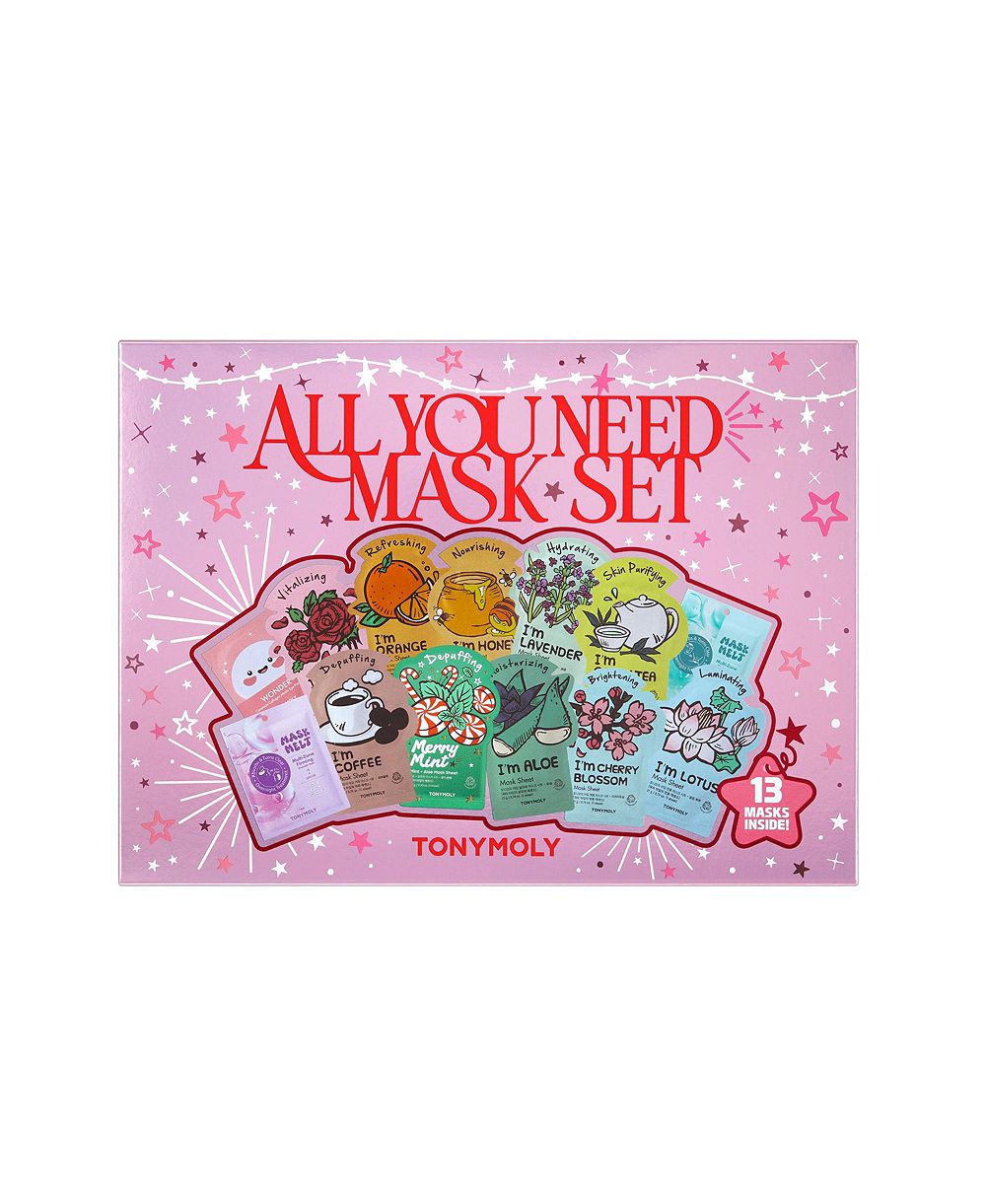 TONYMOLY набор масок All You Need, 13 штук