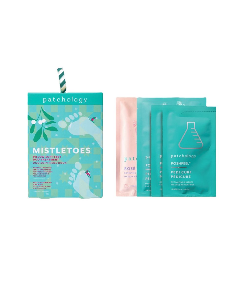 Patchology маска для ног Mistletoes, упаковка 4 шт.