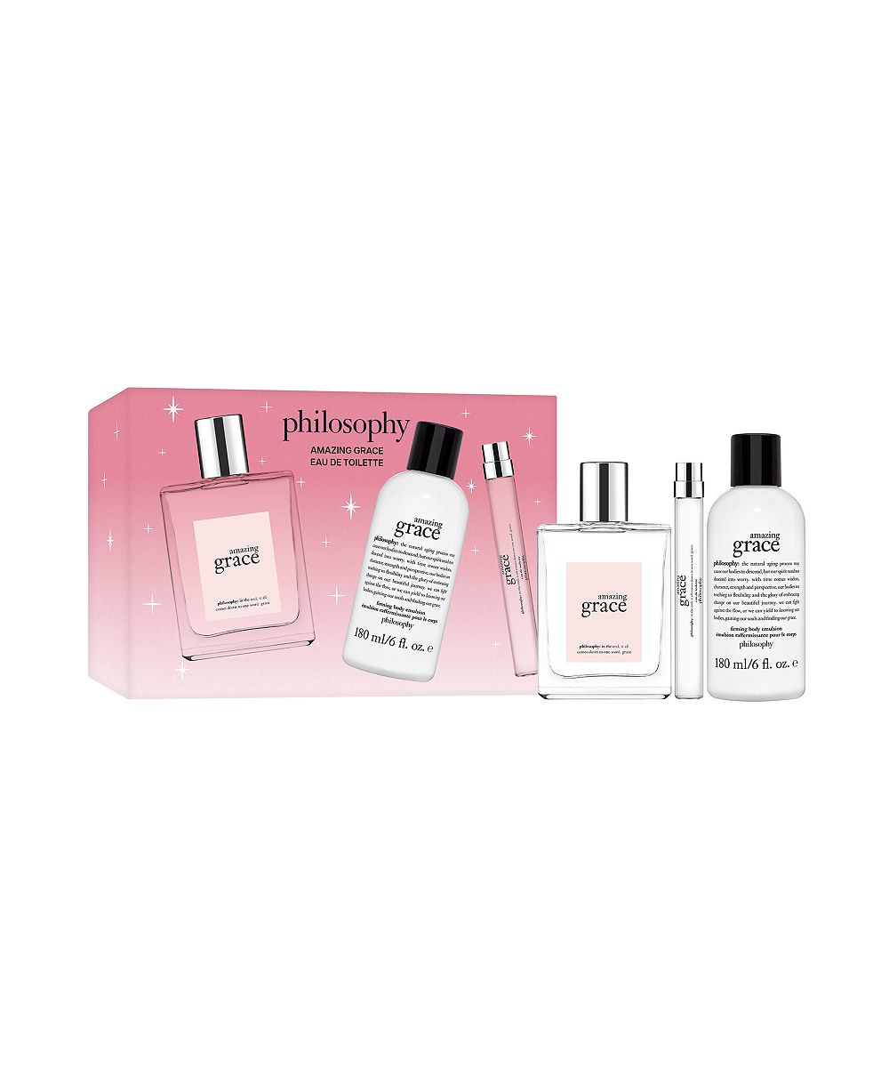 philosophy Подарочный набор Amazing Grace, 3 предмета
