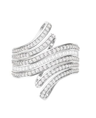 Macy's Diamond Ring (1 ct. t.w.) in Sterling Silver