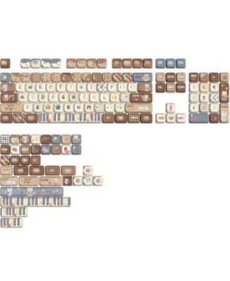 Набор кейкап Lamicall Cute Cat Mao Profile Dye-Sub PBT Full Keycaps