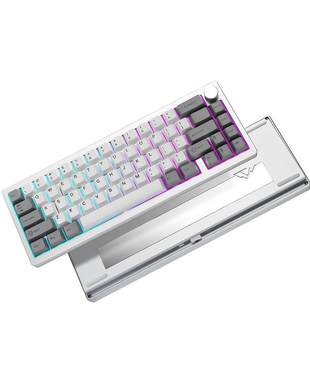 Lamicall AL68 60% Tri-Mode Hot Swap Mechanical Keyboard for Mac/Windows/Android