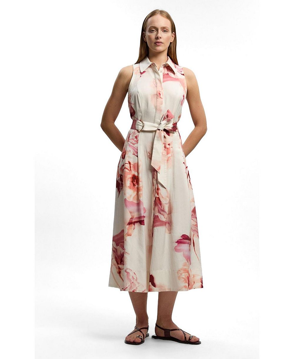 Женское платье Karen Millen Floral Halter Midi