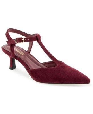 Женские туфли Kensie Odessa на kitten heel с ремешком T-strap