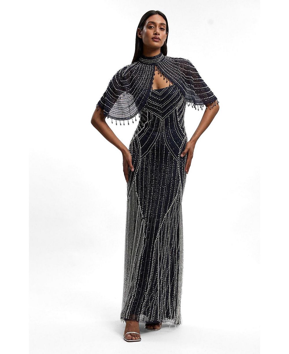 Женское платье Karen Millen Crystal Maxi