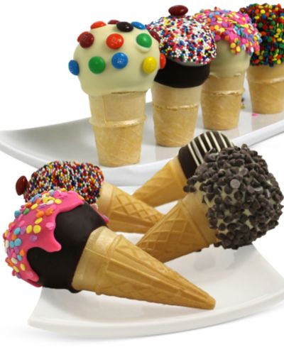 Chocolate Covered Company набор из 8 леденцов Ice Cream Cake Pops