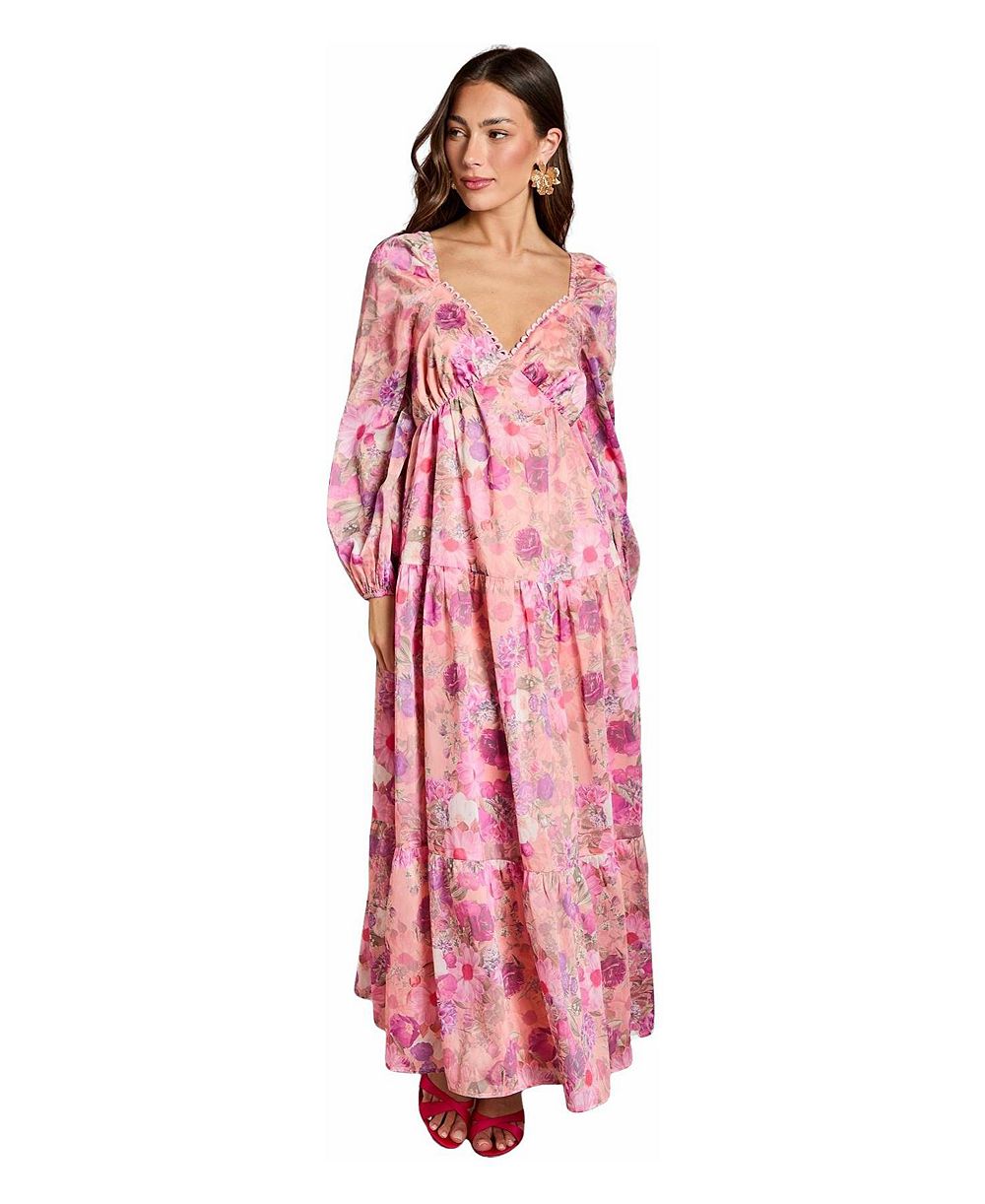 Женское платье макси Coast Women's Printed Fit and Flare