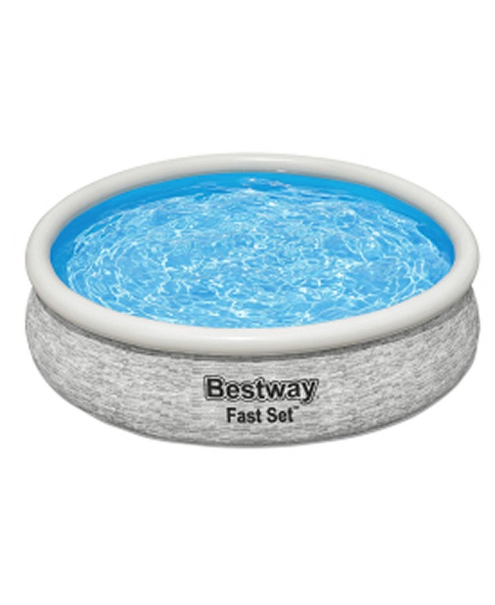 Надувной круглый бассейн Bestway Fast Set 12' x 30"