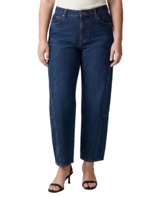 Silver Jeans Co. Plus Size Slim Barrel Jeans