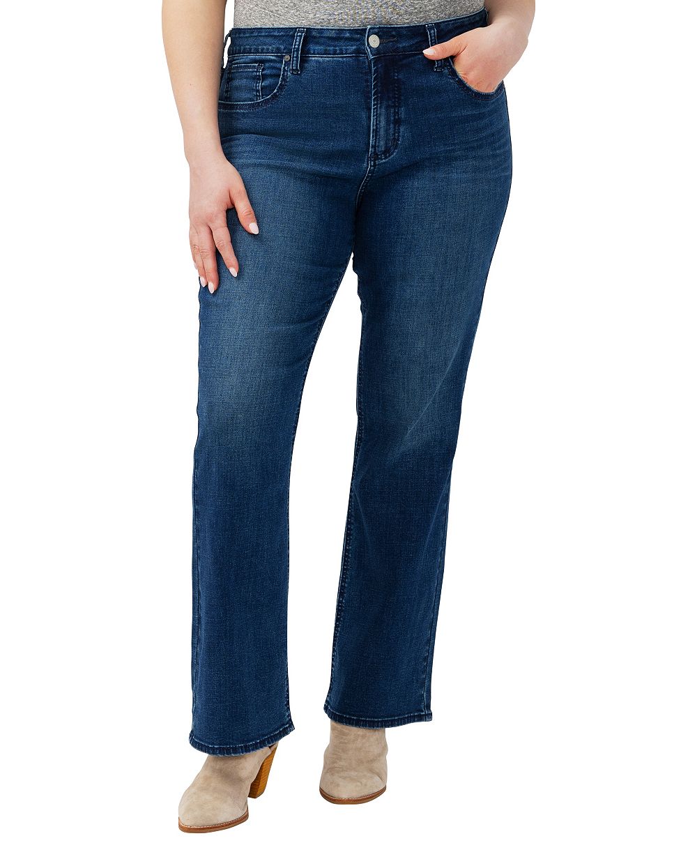 Silver Jeans Co. Plus Size Avery Curvy Fit Bootcut Jeans