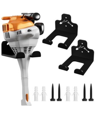 XDOVET Garorganization Stortrimmer Rack Garden Power Tool Hanger Heavy Duty Weed Whackers Holder Wall Mounted Organizer
