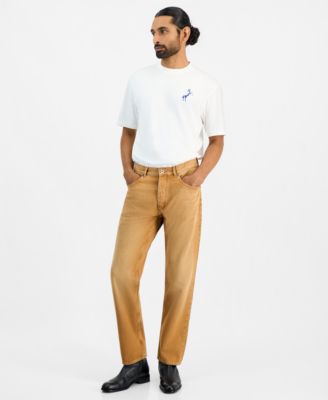 HUGO by Hugo Boss Мужские Jonah Lightweight Straight-Leg Denim Jeans