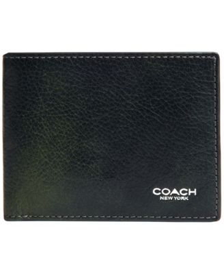 COACH кошелек Slim Billfold двухцветный
