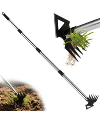 Пропольник XDOVET Weed Puller Long Handle Manual Weeder Remover Rake Hoe Garden Tool