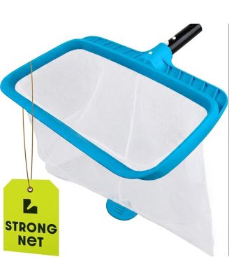 XDOVET Pool Skimmer Net Heavy Duty Deep Mesh Leaf Rake