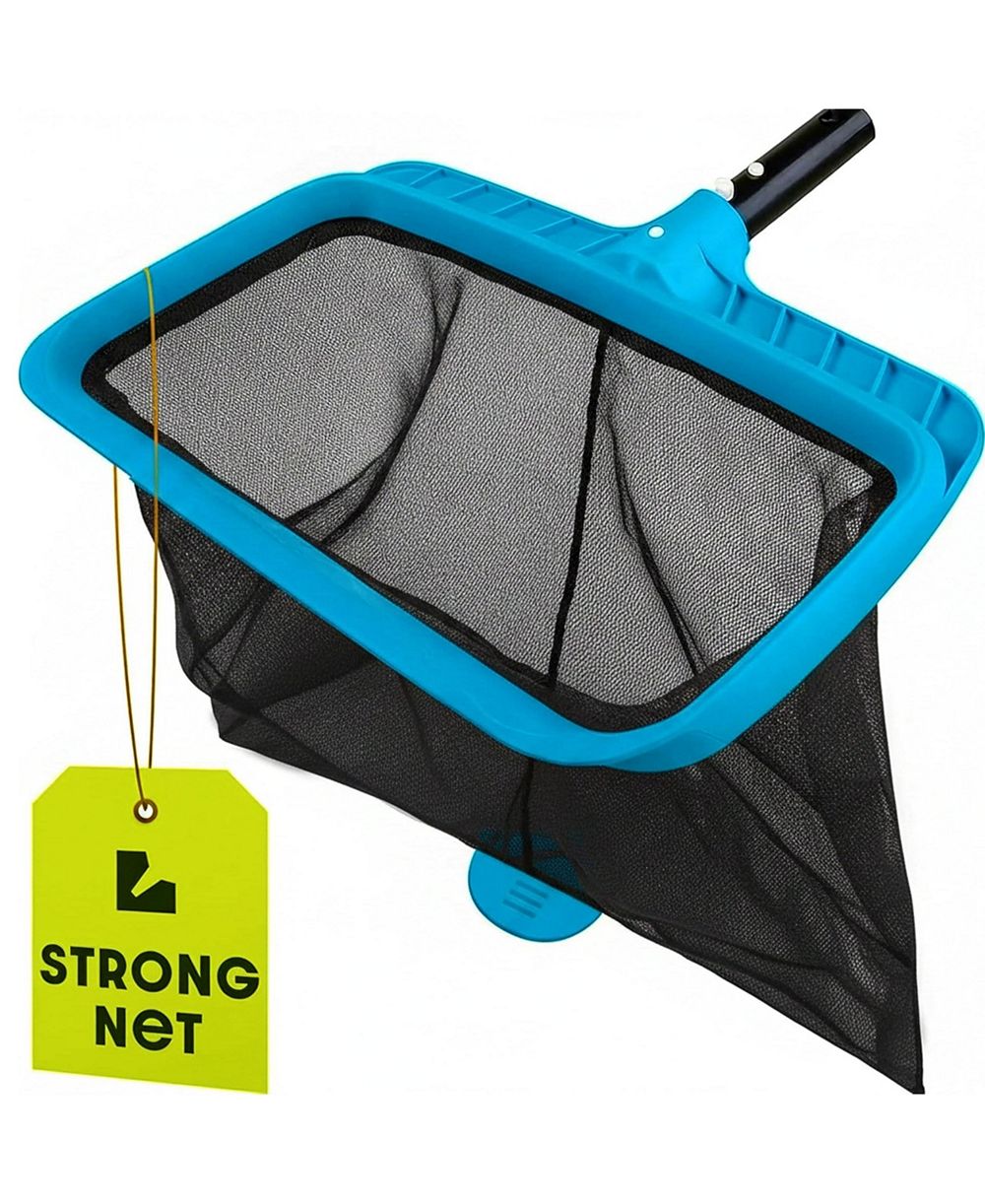 XDOVET Pool Skimmer Net Heavy Duty Deep Mesh Leaf Rake