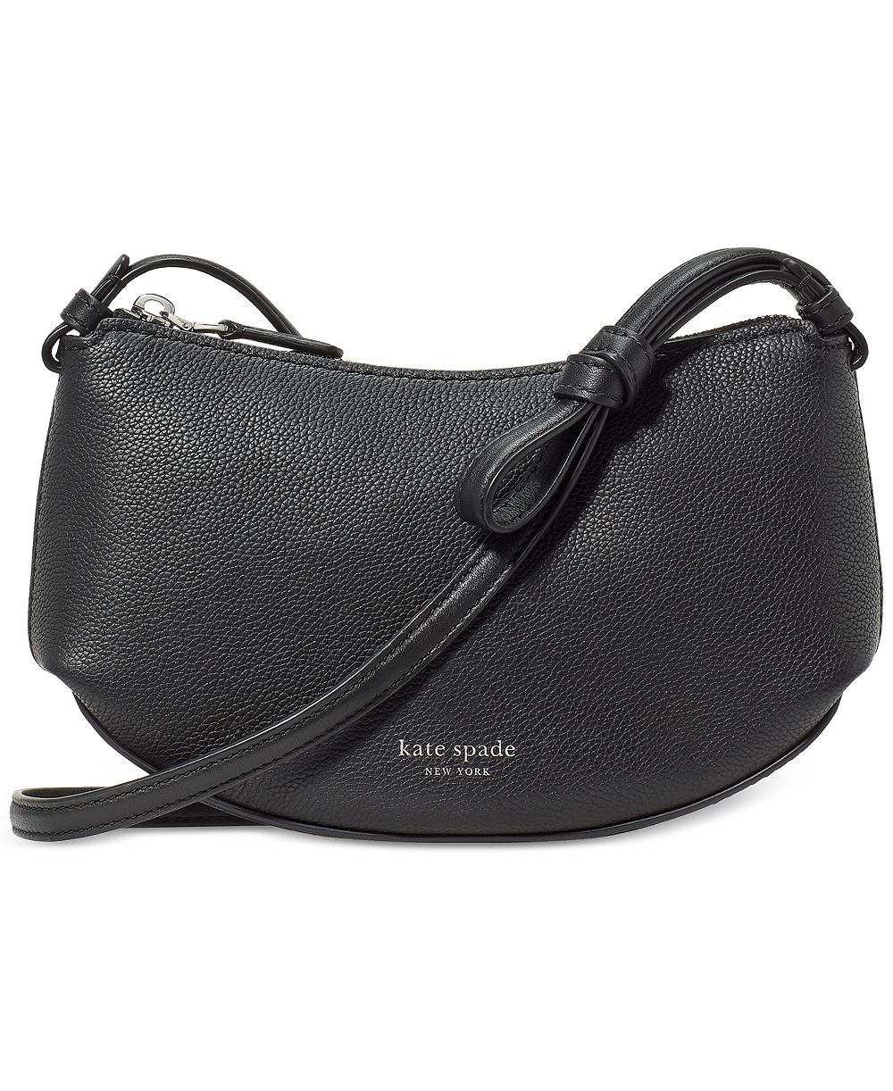 Маленькая кожаная сумка через плечо kate spade new york Loop из зернистой кожи