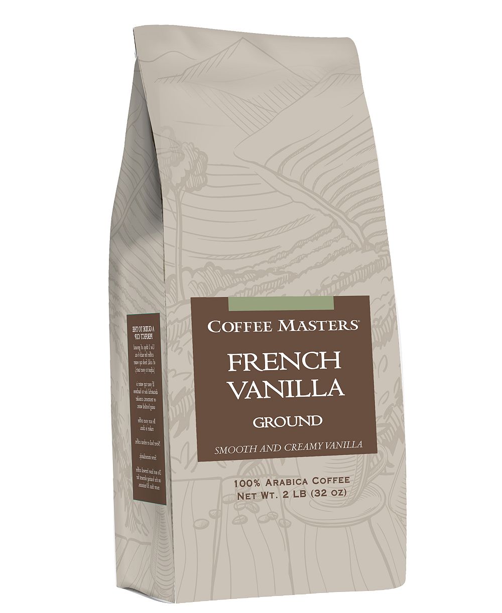 Coffee Masters Inc. French Vanilla Ground Coffee Bag, 2 lbs.