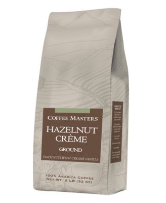 Coffee Masters Inc. Hazelnut Creme Ground Coffee Bag, 2 lbs.